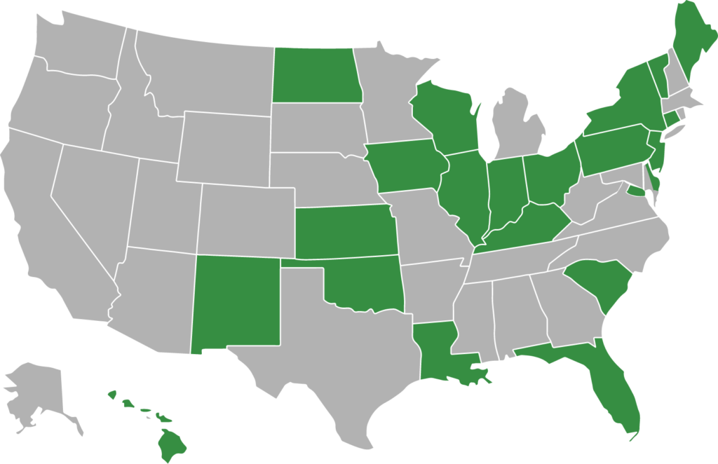 Judicial Forclosure Map